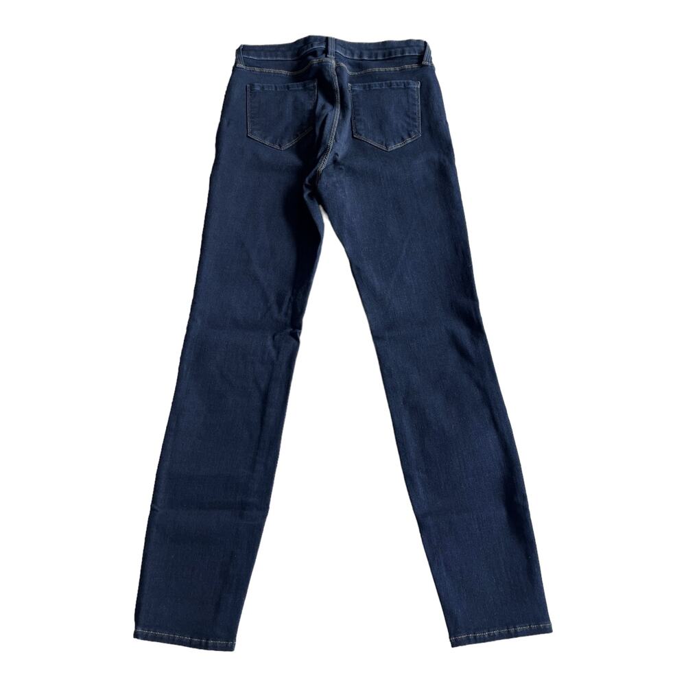 L'AGENCE Margot High Rise Skinny Jeans Dark Blue Minuit Revolve Denim 26 NWT - Picture 6 of 9
